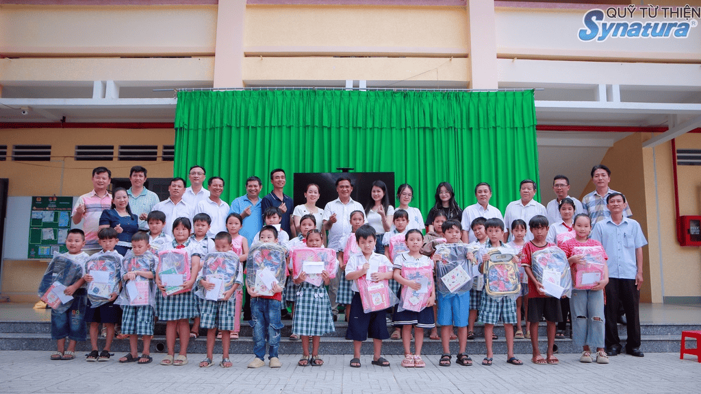 SYNATURA GÓI TRỌN YÊU THƯƠNG ĐẾN NHỮNG  MẦM NON NƠI BIÊN GIỚI