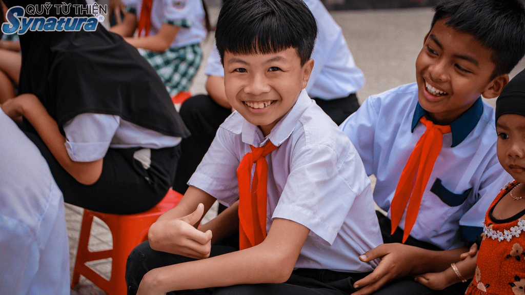 SYNATURA GÓI TRỌN YÊU THƯƠNG ĐẾN NHỮNG  MẦM NON NƠI BIÊN GIỚI