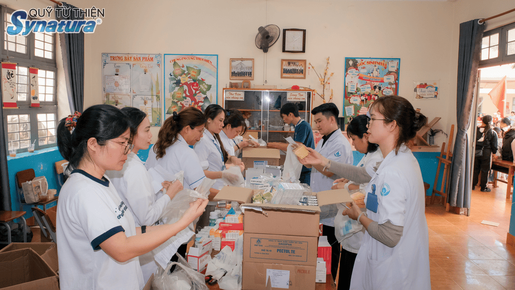 SYNATURA ĐỒNG HÀNH CÙNG CHƯƠNG TRÌNH KHÁM BỆNH VÀ PHÁT QUÀ TẠI BẢO LỘC