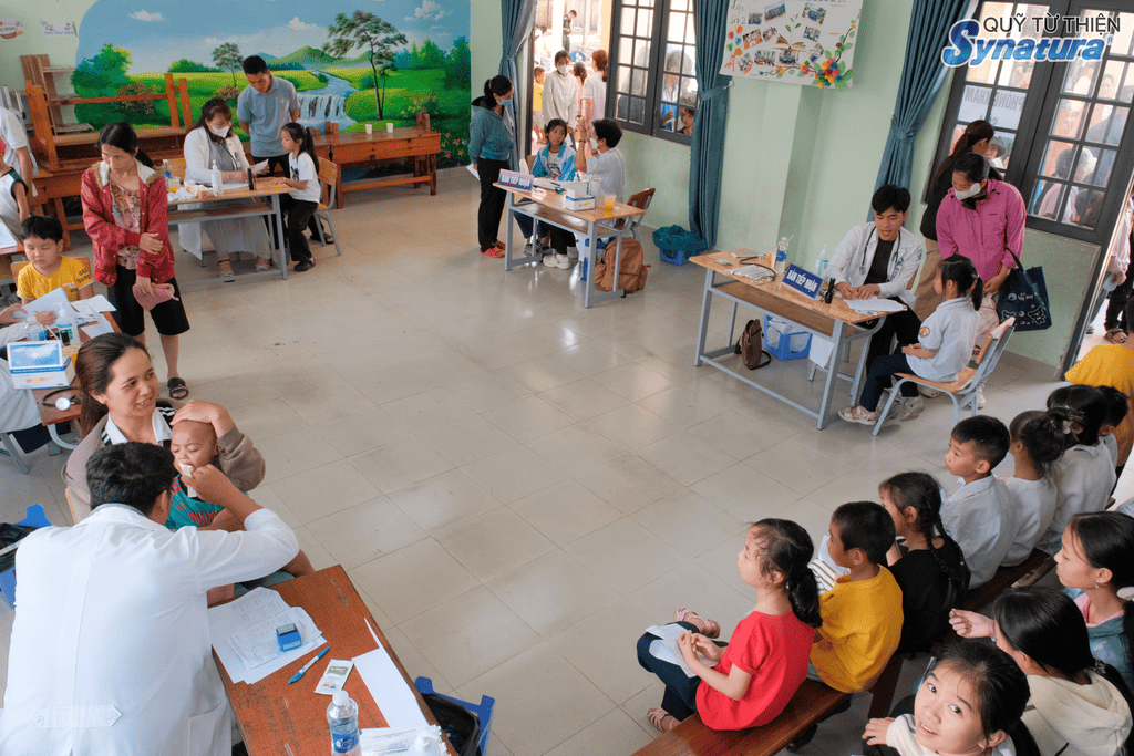SYNATURA ĐỒNG HÀNH CÙNG CHƯƠNG TRÌNH KHÁM BỆNH VÀ PHÁT QUÀ TẠI BẢO LỘC