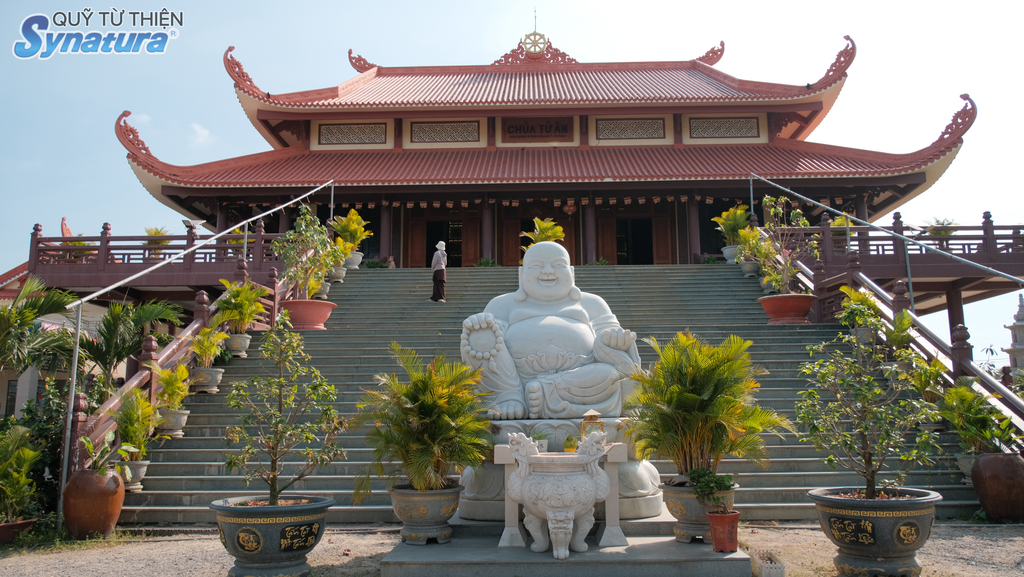Mái ấm Từ Ân nằm trong khuôn viên Chùa Từ Ân