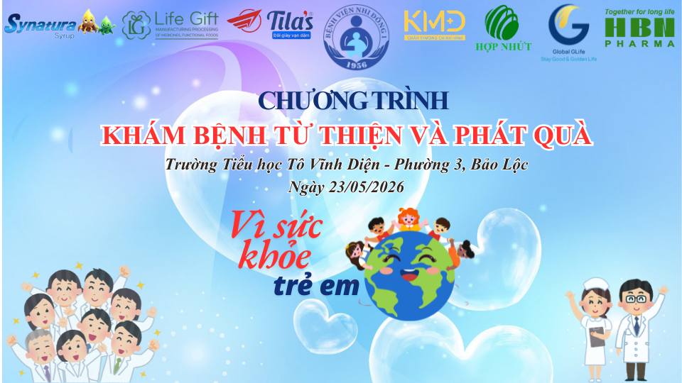 SYNATURA ĐỒNG HÀNH CÙNG CHƯƠNG TRÌNH KHÁM BỆNH VÀ PHÁT QUÀ TẠI BẢO LỘC
